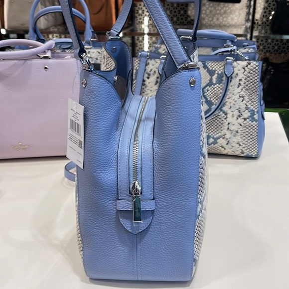Kate Spade Leila Medium Triple Compartment Shoulder Tote
snake embossed
NWT - Picture 9 of 16
